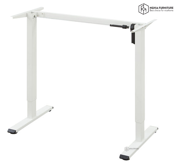 Chân bàn nâng hạ thông minh Stand V1- Trắng