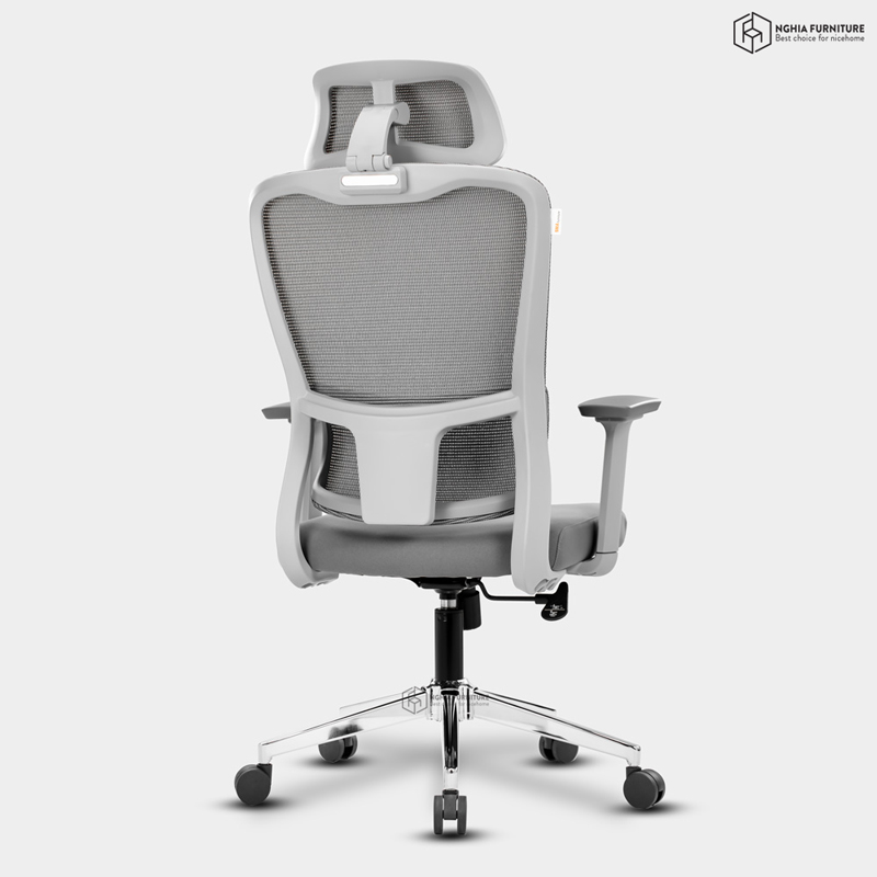 Ghế công thái học ErgoFit Xám