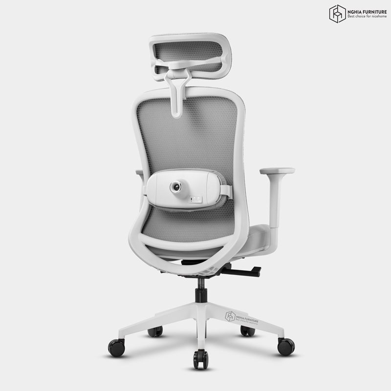 Ghế công thái học ErgoMass Classic Xám