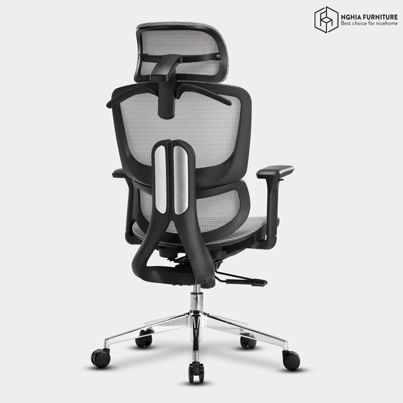 Ghế công thái học Ergonomic 07 Đen