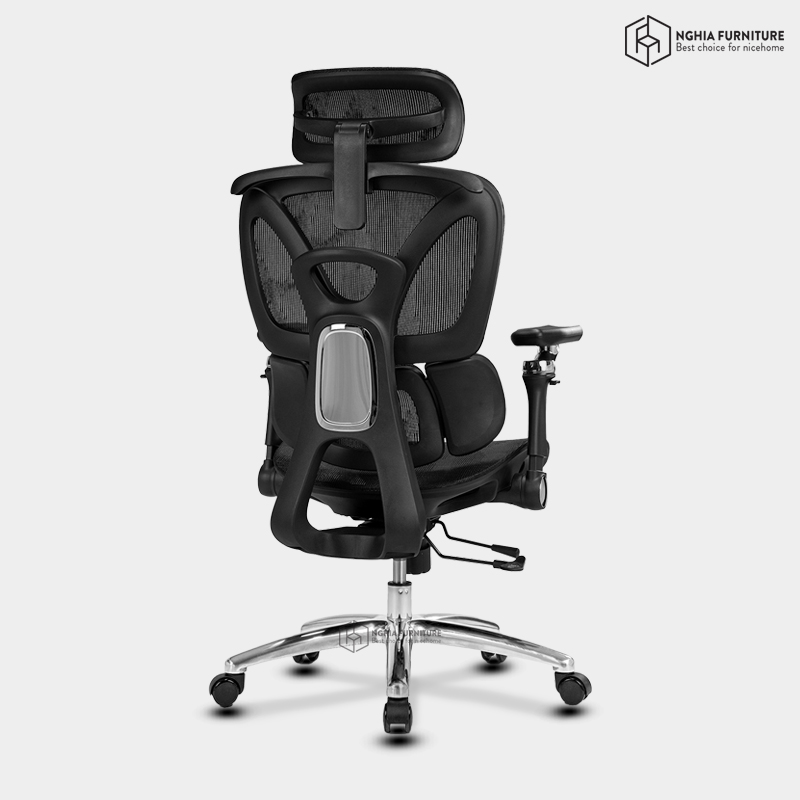Ghế công thái học Ergonomic 09 Đen