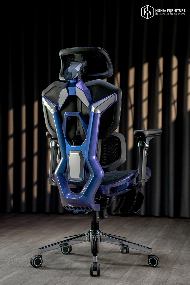 Ghế công thái học Gaming-X Titan - Gác chân