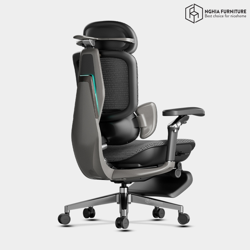Ghế Công Thái Học HBADA-X7 MAX Đen Chính Hãng