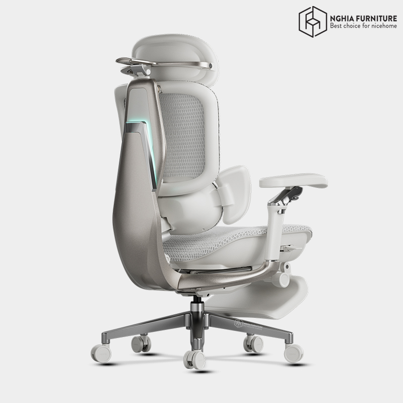 Ghế Công Thái Học HBADA-X7 MAX Xám Chính Hãng