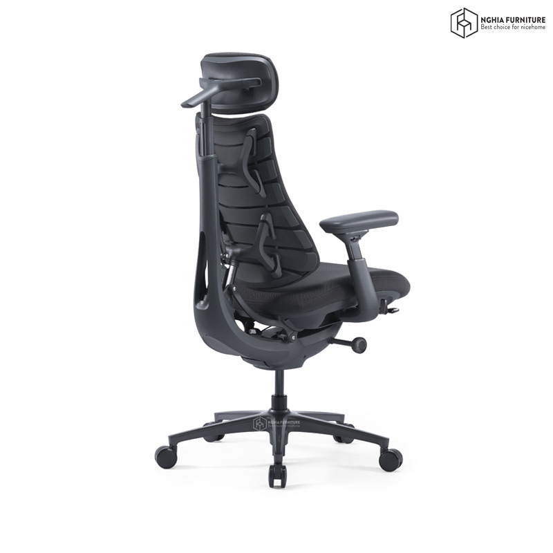 Ghế công thái học LiberNovo Omni Pro đen chính hãng