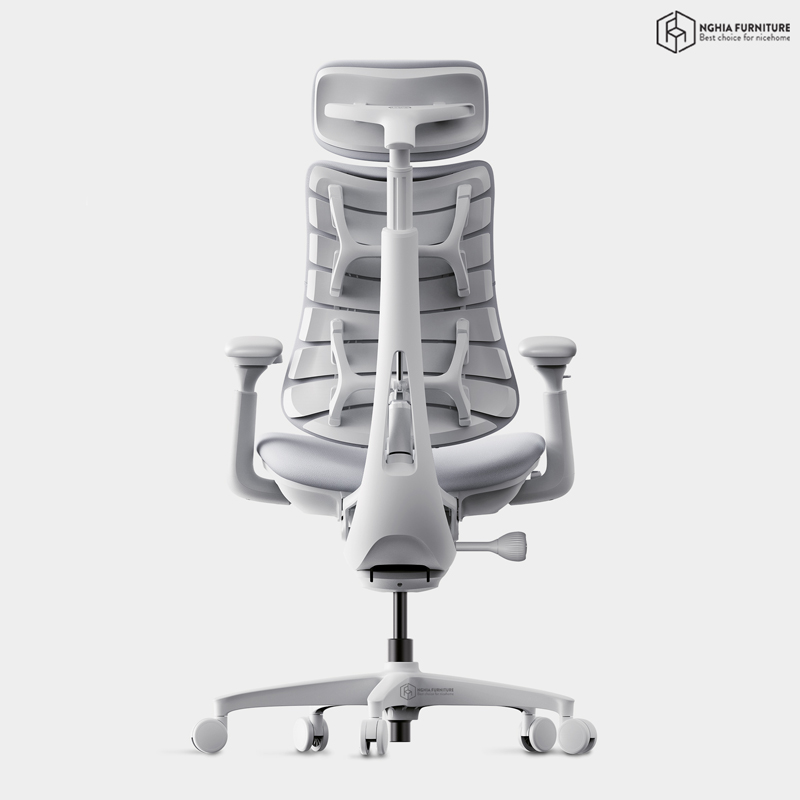 Ghế công thái học LiberNovo Omni Xám chính hãng