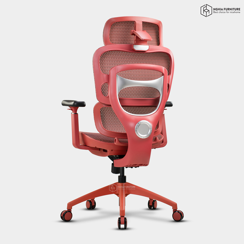 Ghế công thái học Multi Đỏ