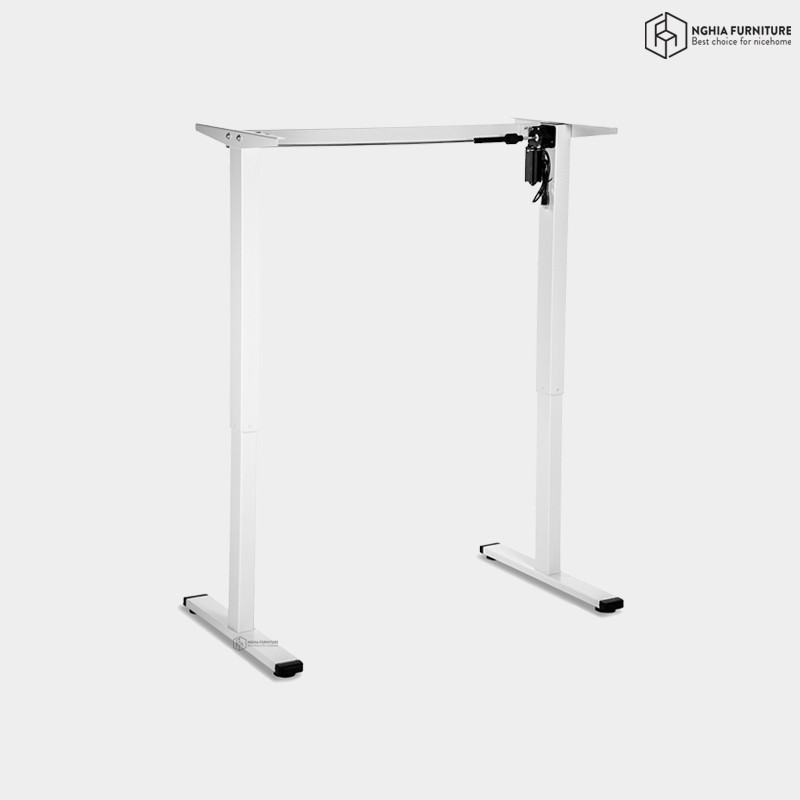 Chân bàn nâng hạ thông minh Stand V1-Trắng after