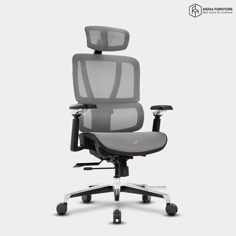 Ghế công thái học Lumbar 03 - Full Lưới after