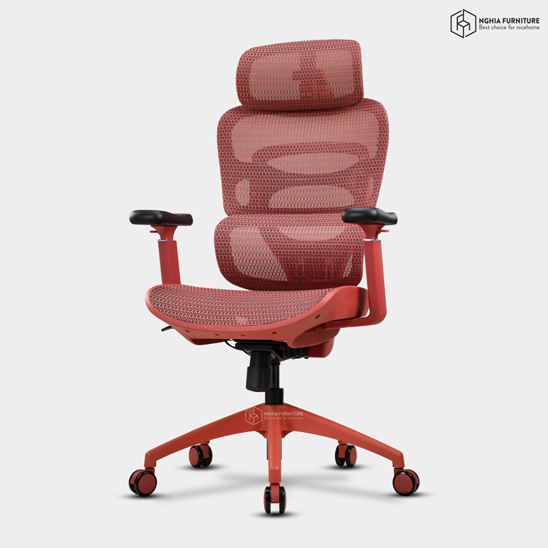 Ghế công thái học Multi Đỏ after