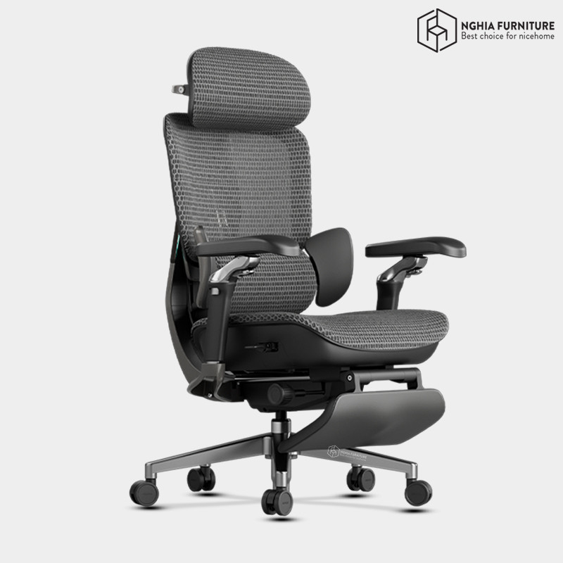 Ghế Công Thái Học HBADA-X7 MAX Đen Chính Hãng after