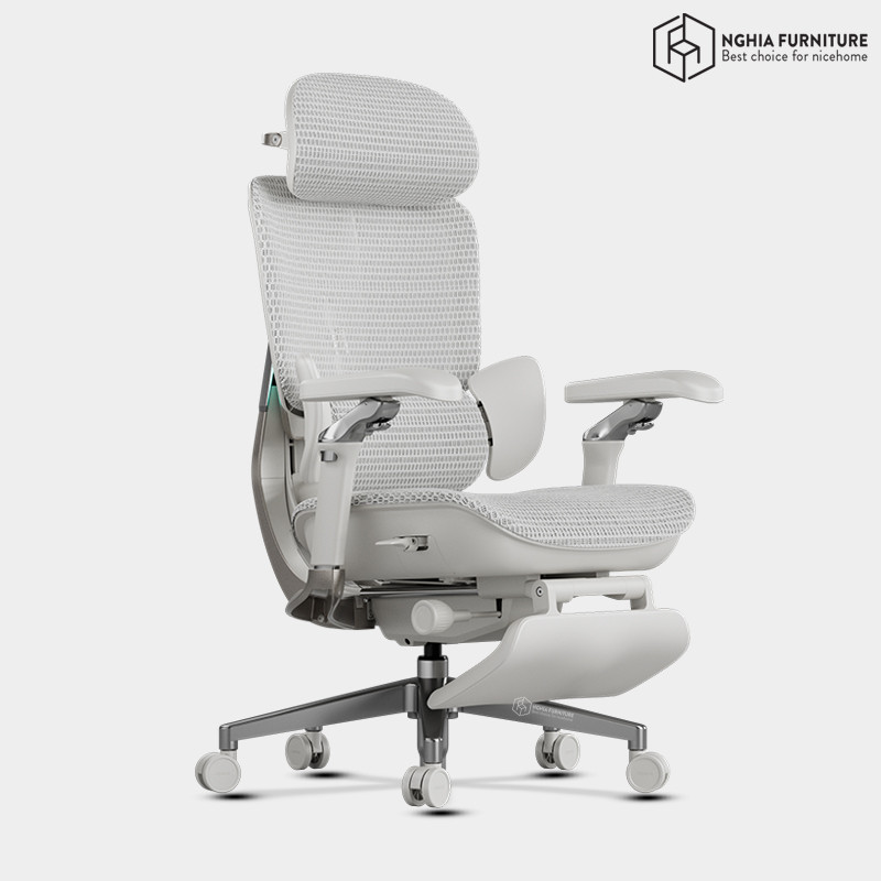 Ghế Công Thái Học HBADA-X7 MAX Xám Chính Hãng after
